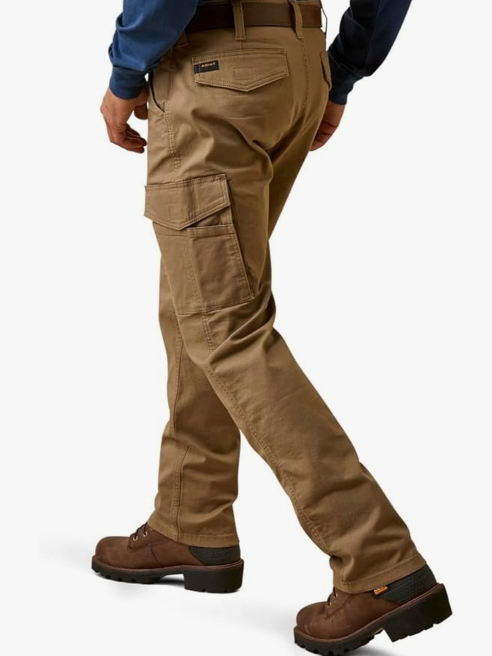 Ariat Men's Rebar M4 Relaxed Made Tough Cargo Straight Pant
Color: Field Khaki